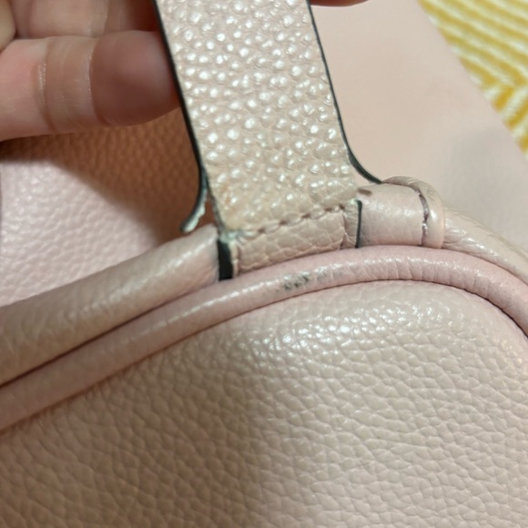 Indigo brand pink and cream mini travel backpack - Picture 7 of 8